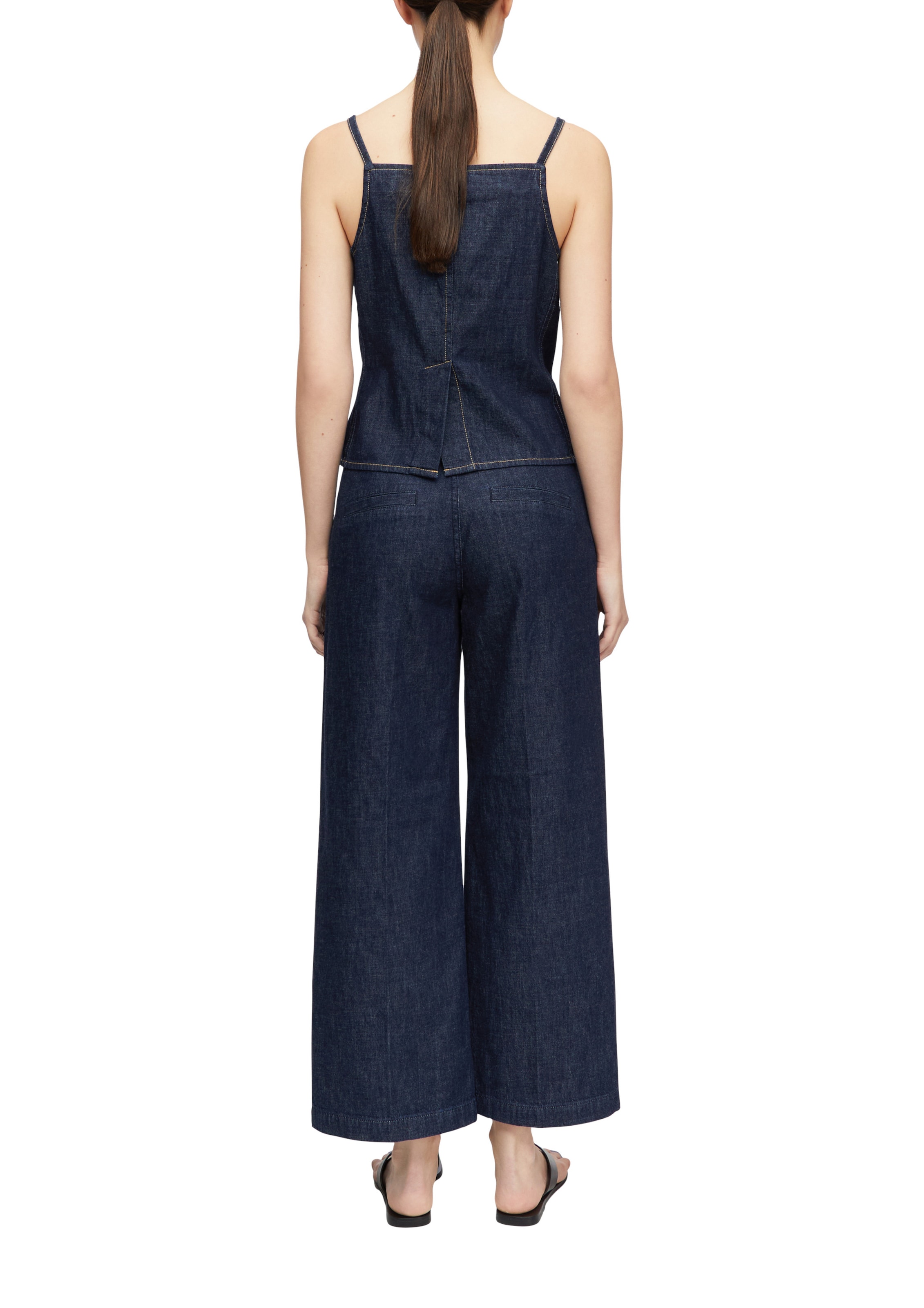 COMMA Wide leg Jeans in Blue