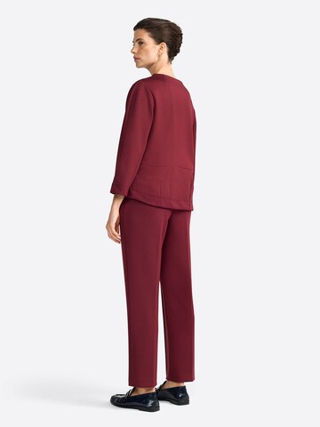 Coupe slim Pantalon Rich & Royal en rouge