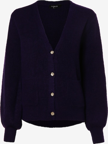 Aygill's Knit Cardigan ' ' in Purple: front