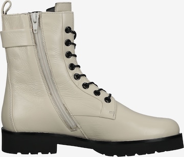 Högl Lace-Up Ankle Boots in Beige
