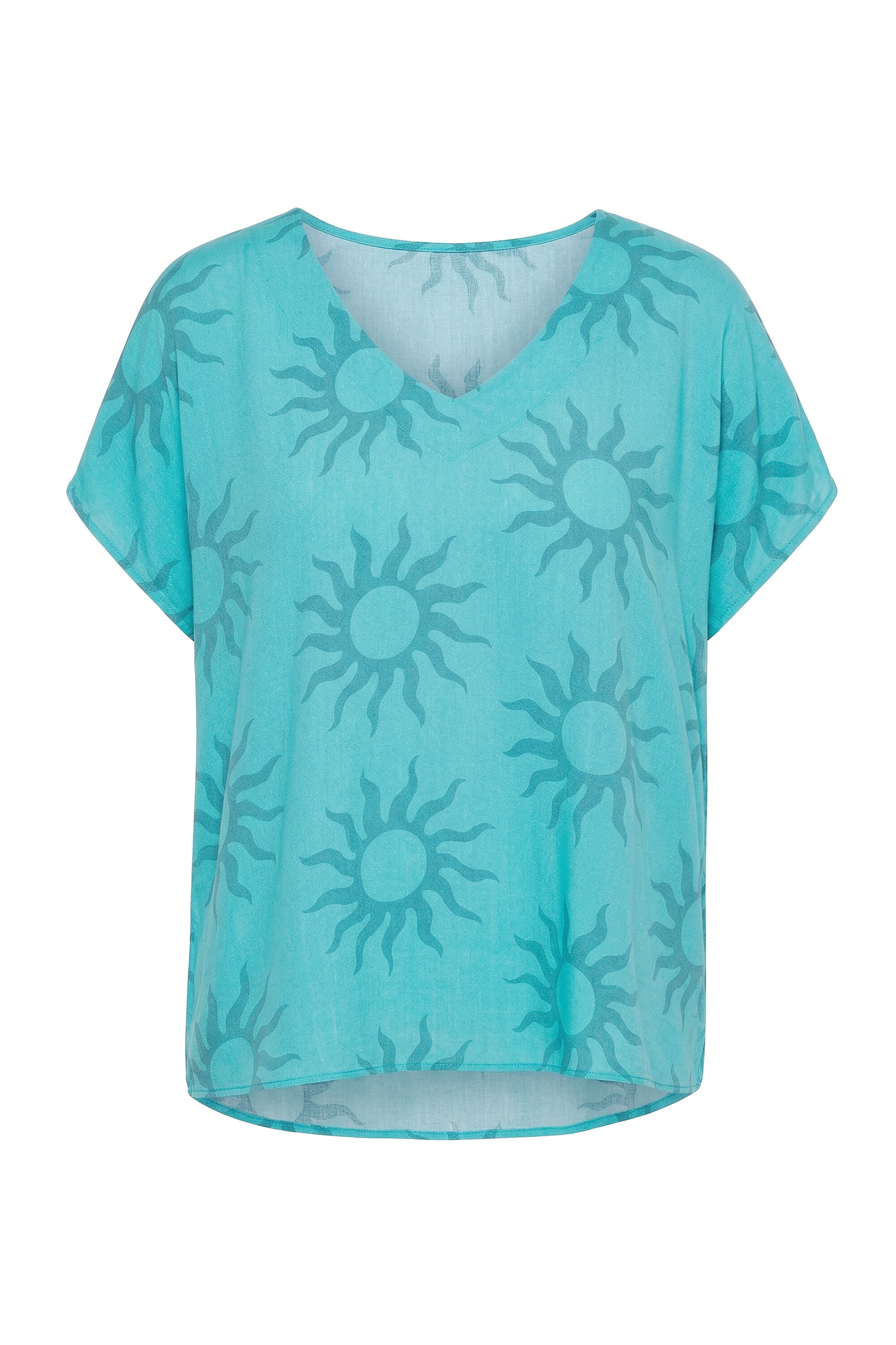 Studio Untold Shirt in Blau: Vorderseite