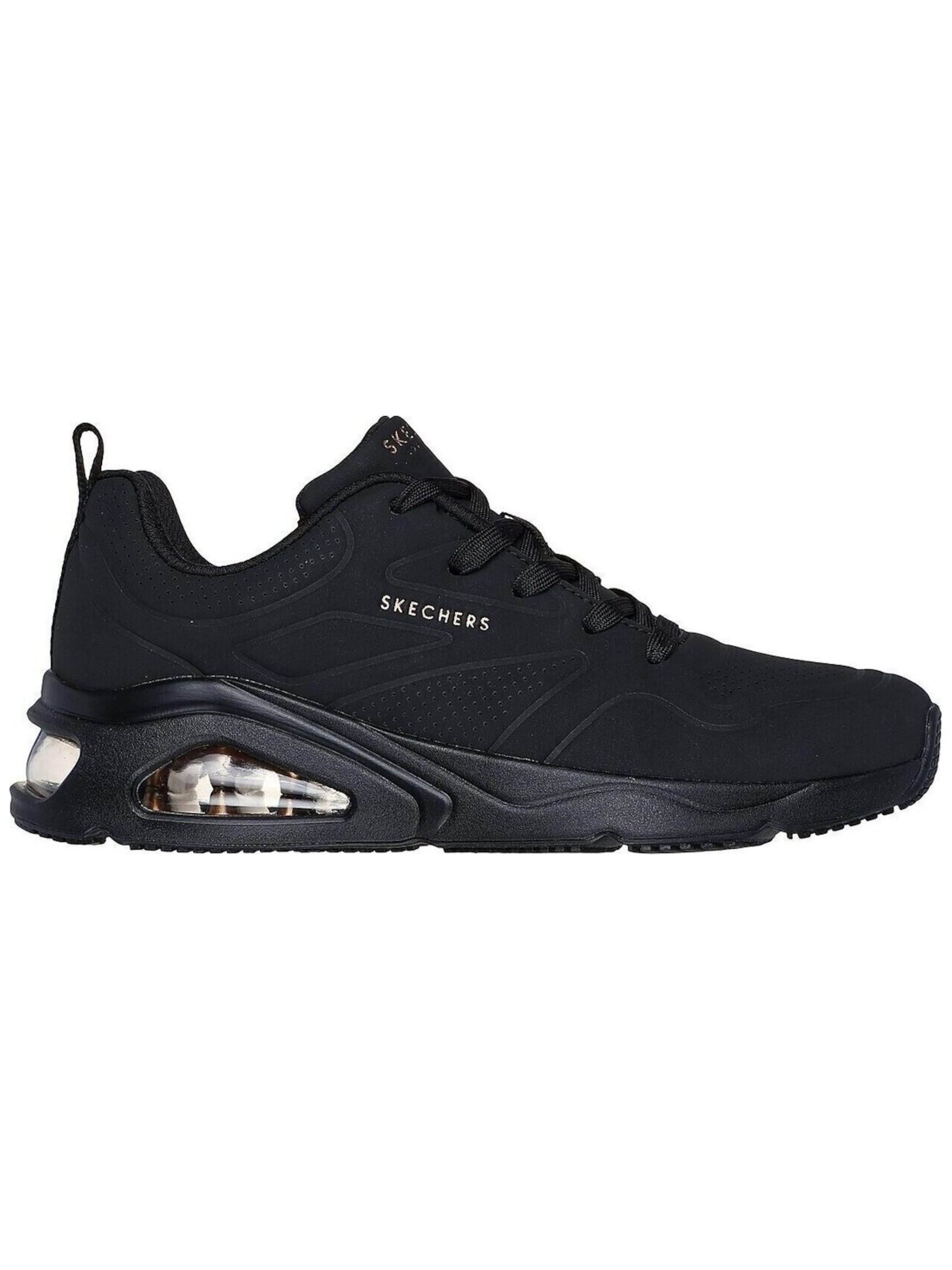 SKECHERS - Zapatillas deportivas bajas 'Tres-Air Uno' en negro: frente
