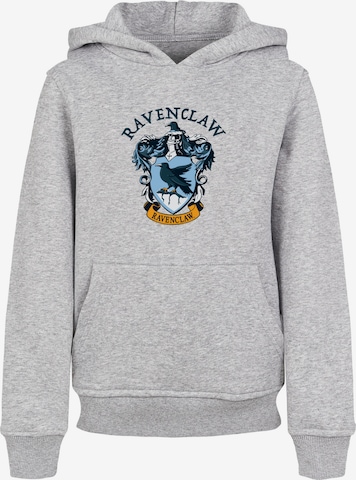 Felpa 'Harry Potter Ravenclaw Crest' di F4NT4STIC in grigio: frontale