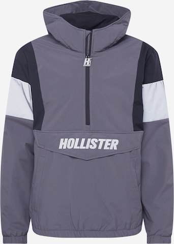 HOLLISTER Between-Season Jacket in Grey: front