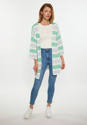 usha BLUE LABEL Knit cardigan in Green