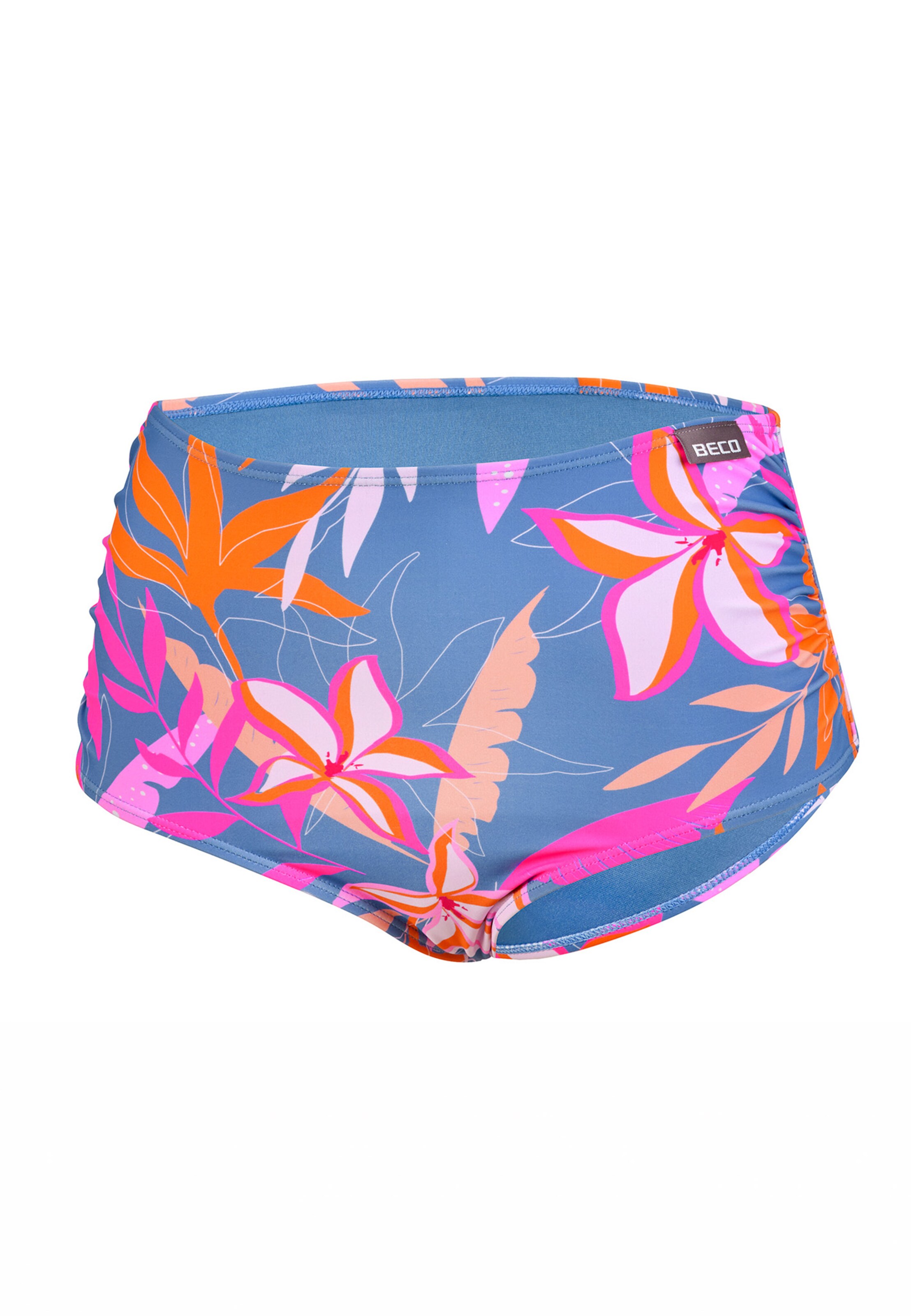 BECO the world of aquasports Bikini bottom 'Tropical Folwers' in Blue
