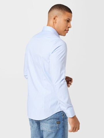 SEIDENSTICKER Slim fit Business Shirt in Blue