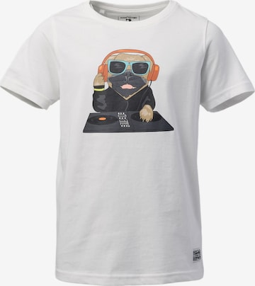 Denim Factory - Camiseta 'San Diego' en blanco: frente