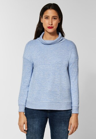 STREET ONE Sweater in Blue: front