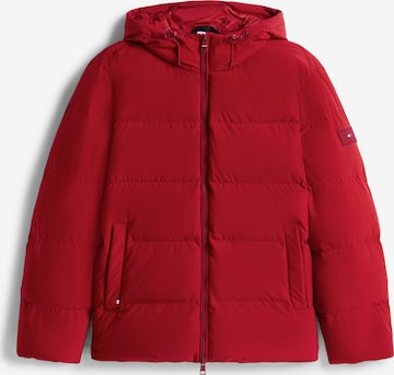 TOMMY HILFIGER Zimní bunda – červená: přední strana