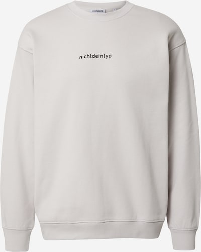 ABOUT YOU Limited Sweatshirt 'Milo' in Light grey / Dark grey, Item view