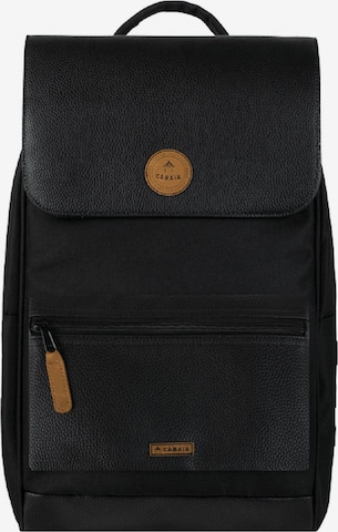 Cabaia Backpack 'City Medium' in Black: front