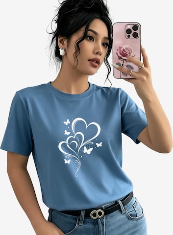 GORHEY Shirt in Blau: Vorderseite