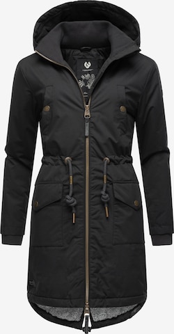 Ragwear Winterparka 'Crescend' in Zwart