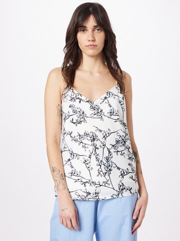 Club Monaco Top 'KORA' in Wit: voorkant