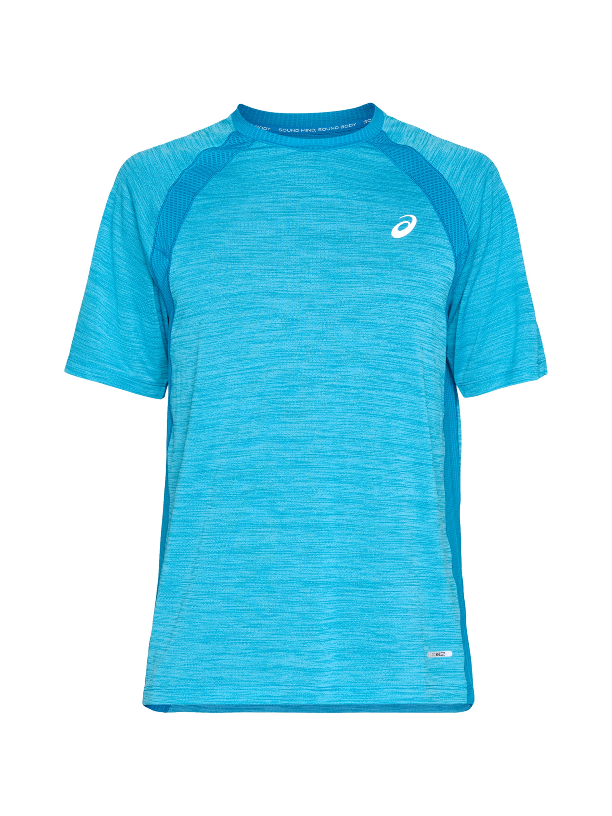 ASICS Funktionsshirt 'ROAD' in Blau: Vorderseite