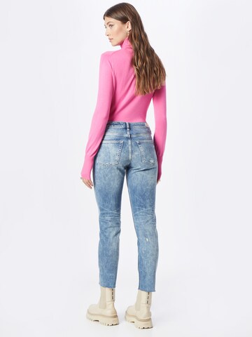 AG Jeans Slimfit Jeans 'Girlfriend Midrise Relaxt Slim' in Blauw