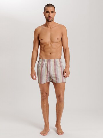 Hanro - Boxers ' Fancy Woven ' em bege
