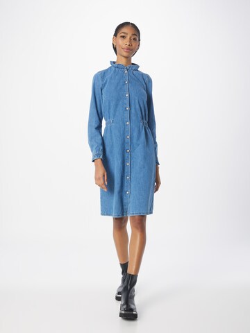 Robe-chemise MUSTANG en bleu : devant