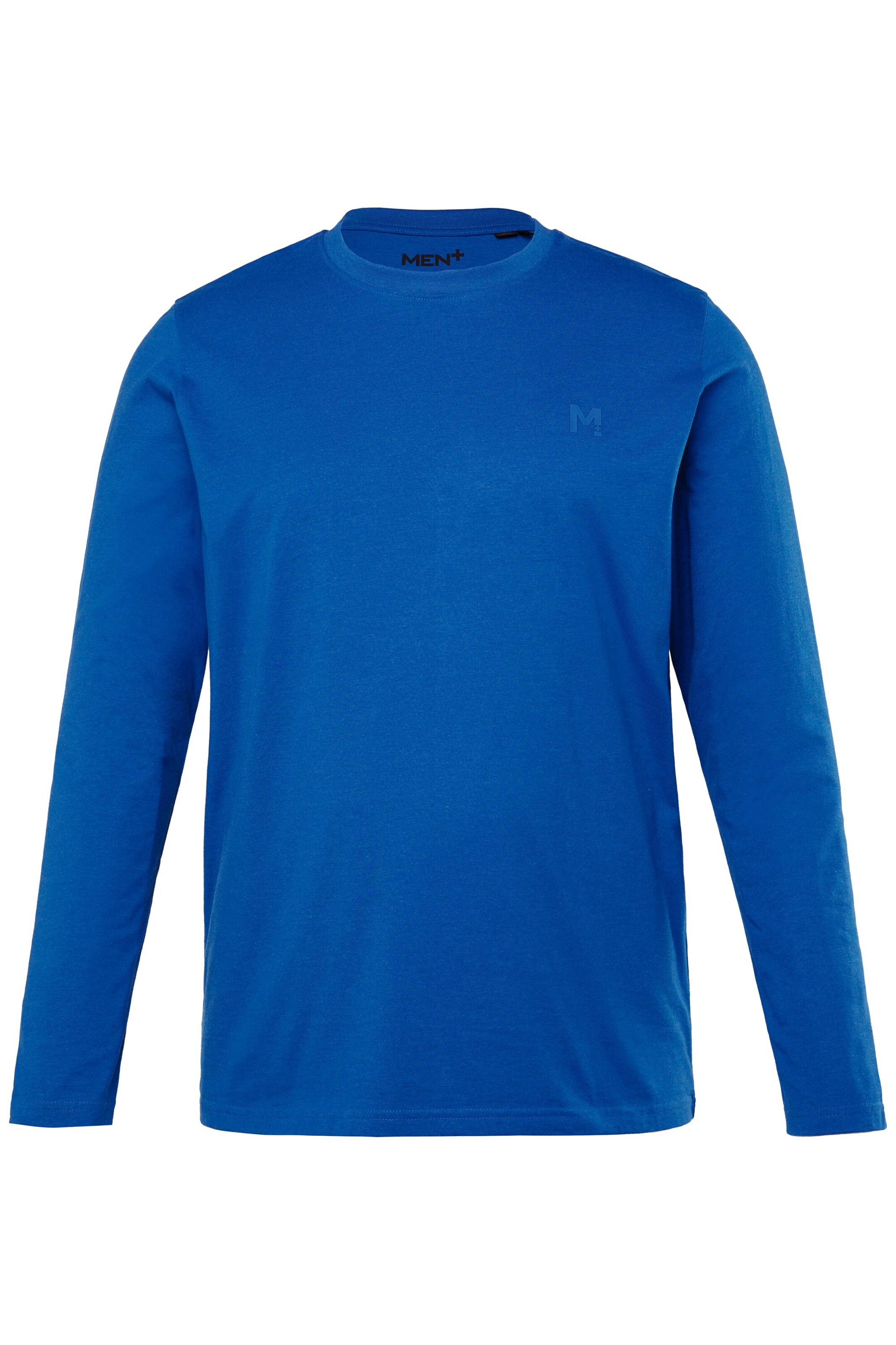 Men Plus T-Shirt in Blau: Vorderseite