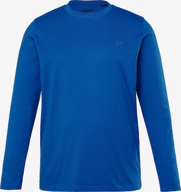 Men Plus T-Shirt in Blau: Vorderseite