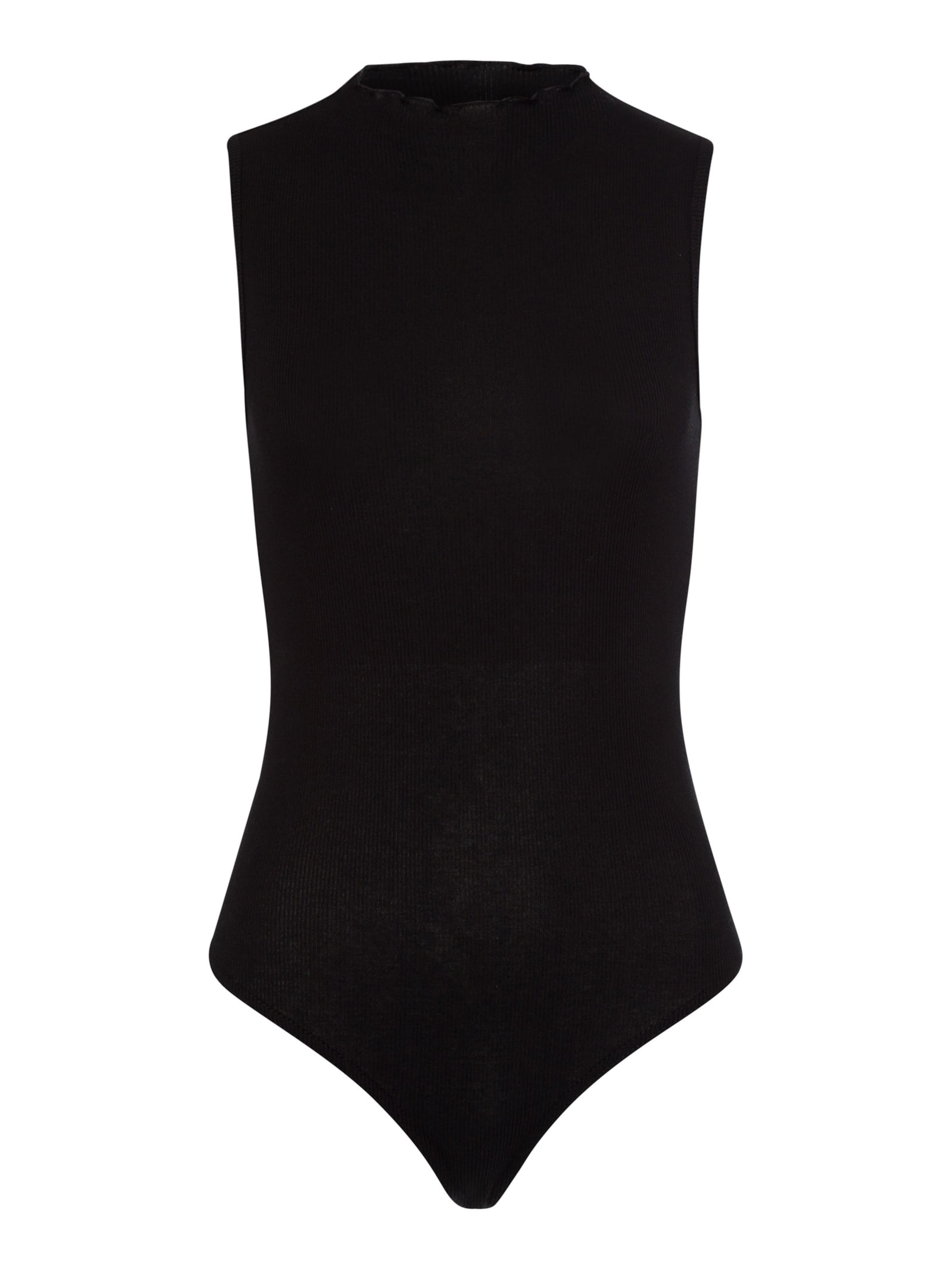 Shirtbody Les Lunes en noir : devant