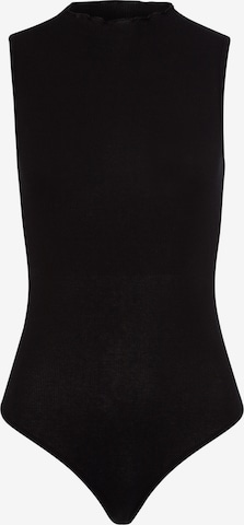 Les Lunes Shirt Bodysuit in Black: front