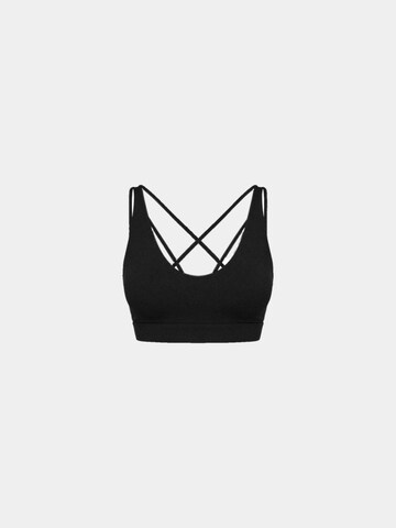 SNOCKS Bralette Bra in Black: front