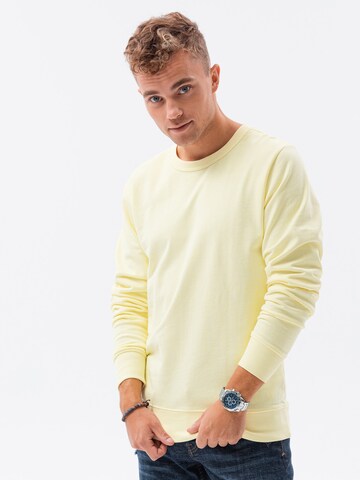 Ombre Sweatshirt 'B1146' in Yellow