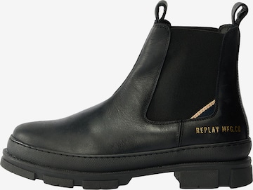 REPLAYChelsea čizme - crna boja: prednji dio