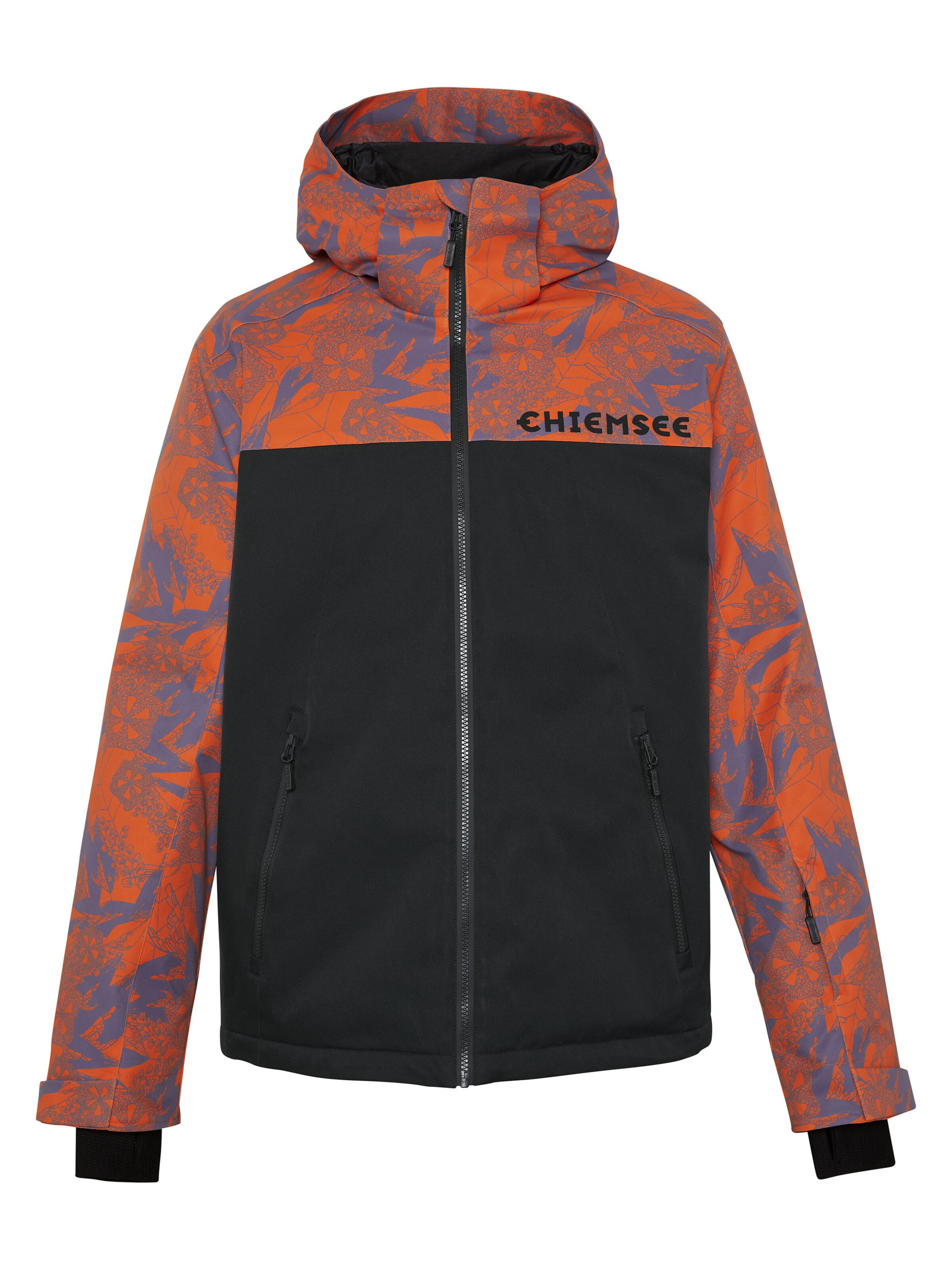 CHIEMSEE Athletic Jacket in Black: front