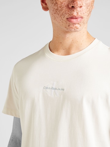Regular Tricou de la Calvin Klein Jeans pe alb