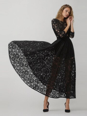 Robe de cocktail 'Vicktoria' MATSOUR’I en noir