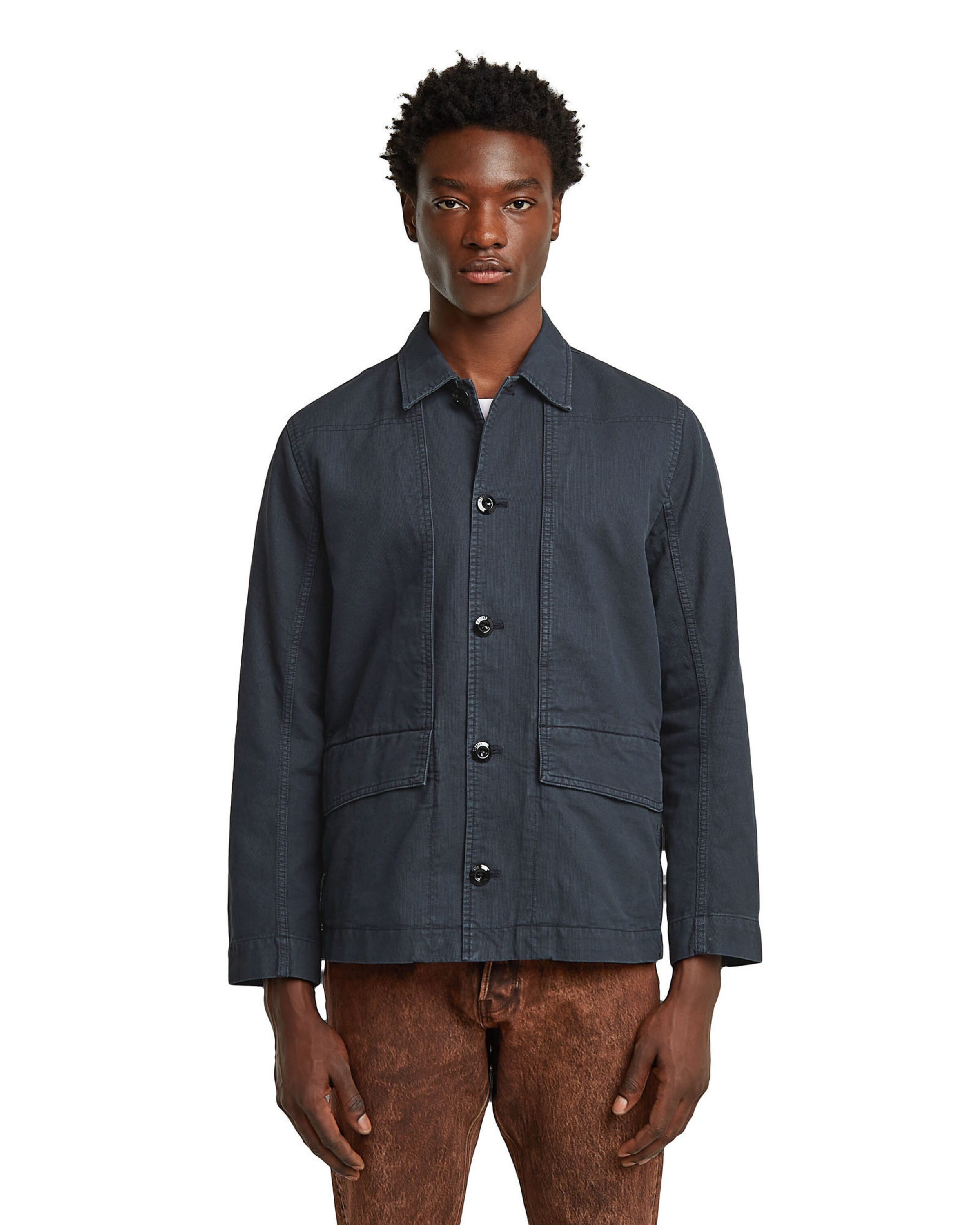 G-STAR Comfort Fit Hemd in Blau: Vorderseite