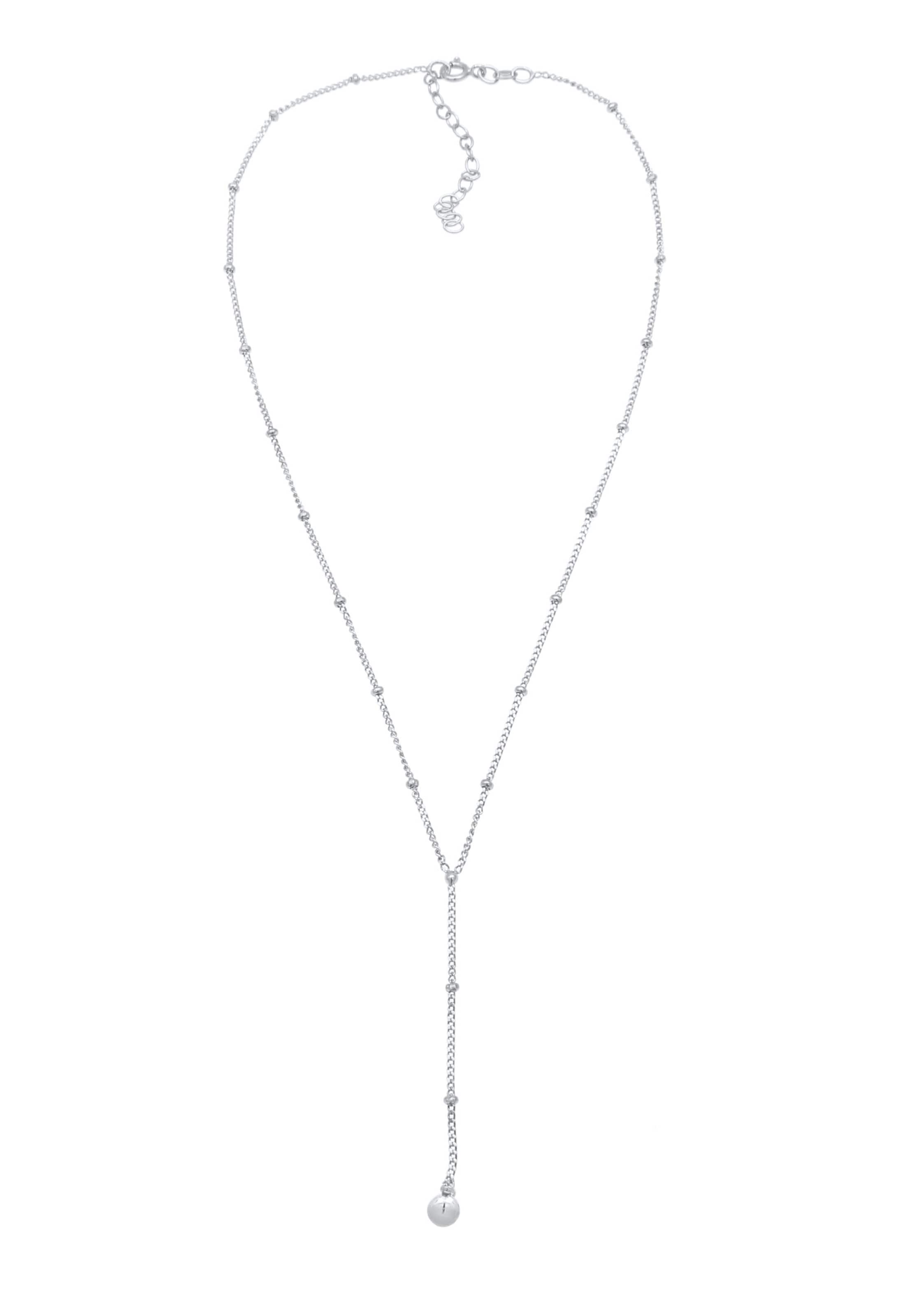 Chaîne ELLI en argent : devant