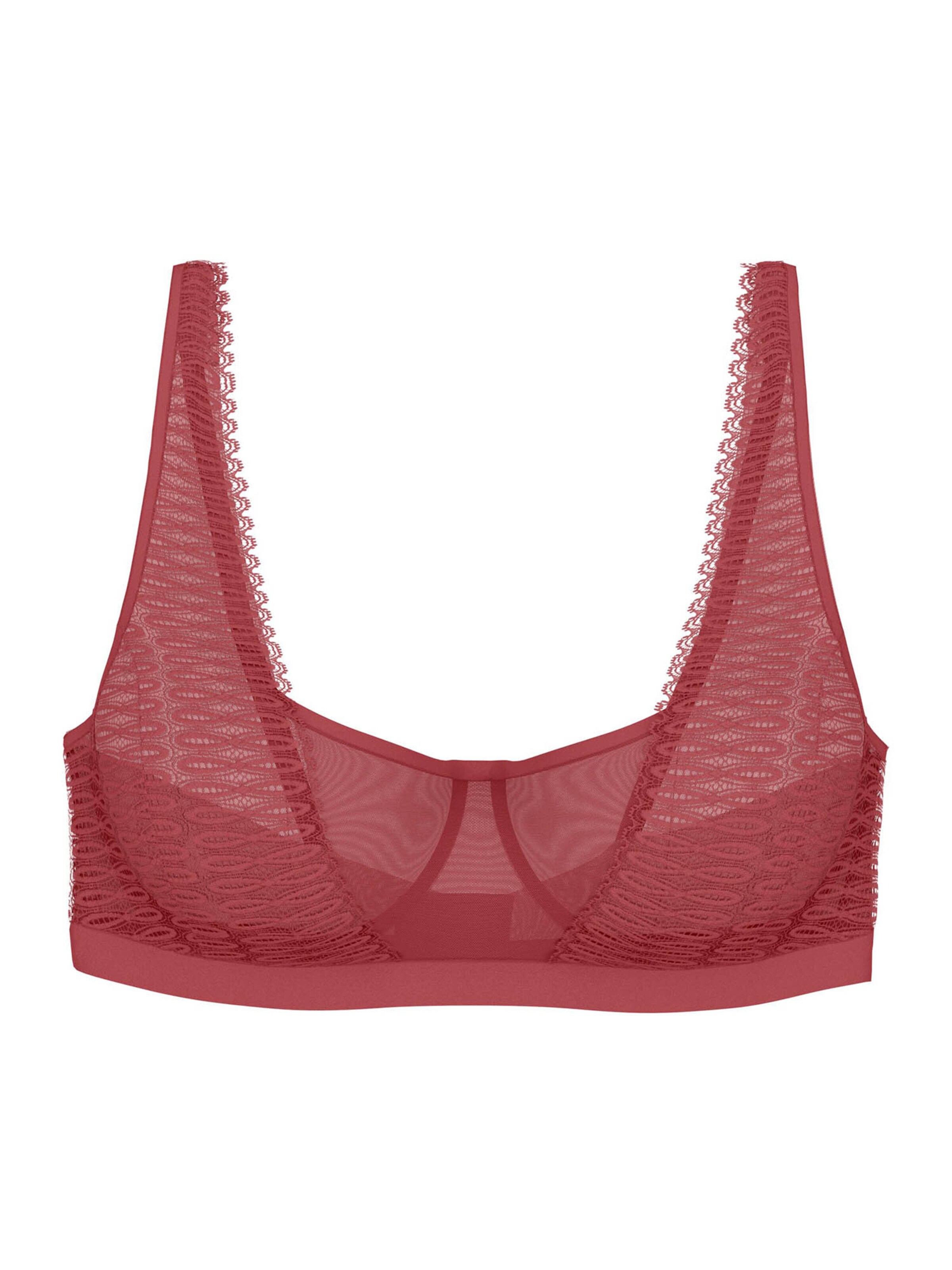 TRIUMPH T-Shirt Bügel-BH ' Aura Spotlight ' in Rot: Vorderseite