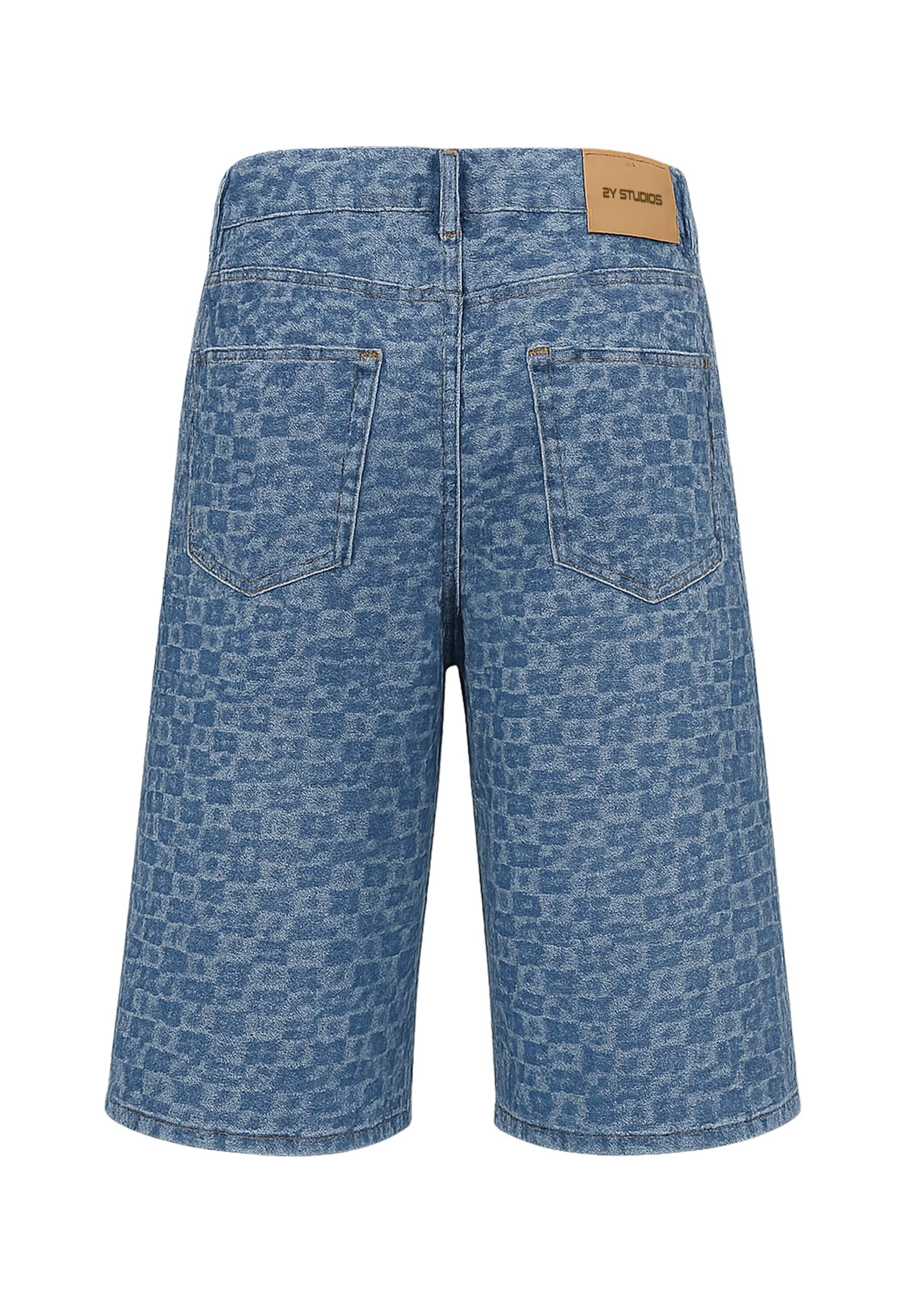 2Y Studios Baggy Παντελόνι 'Tariq' σε μπλε