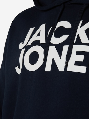 Jack & Jones Plus Sweatshirt 'Ecorp' in Blauw