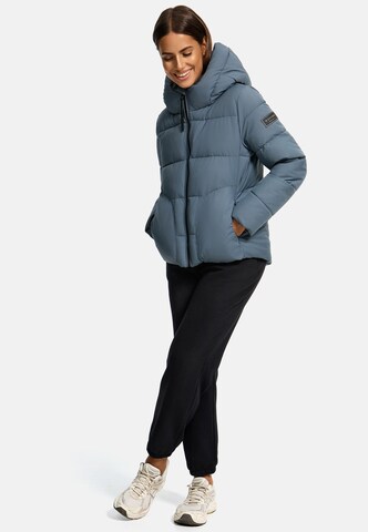 NAVAHOO Winter Jacket 'Lachperle XIV' in Blue