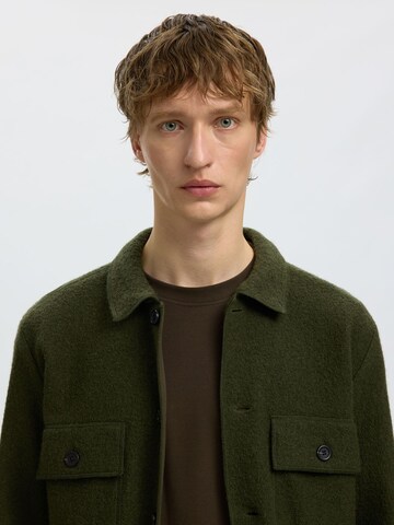 SELECTED Between-Season Jacket 'SLHNEALY' in Green