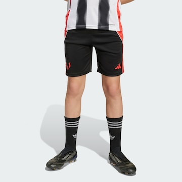 ADIDAS PERFORMANCE Regular Sports trousers 'Messi' in Black: front