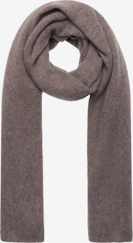 MANGO Schal 'Perla' in Braun: Vorderseite