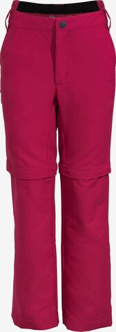 VAUDE Outdoorhose 'Detective' in Rot: predná strana