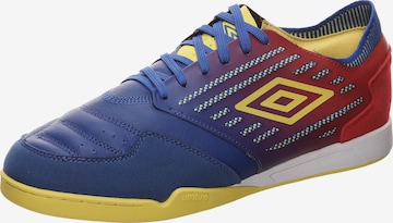UMBRO Soccer Cleats in Blue: front