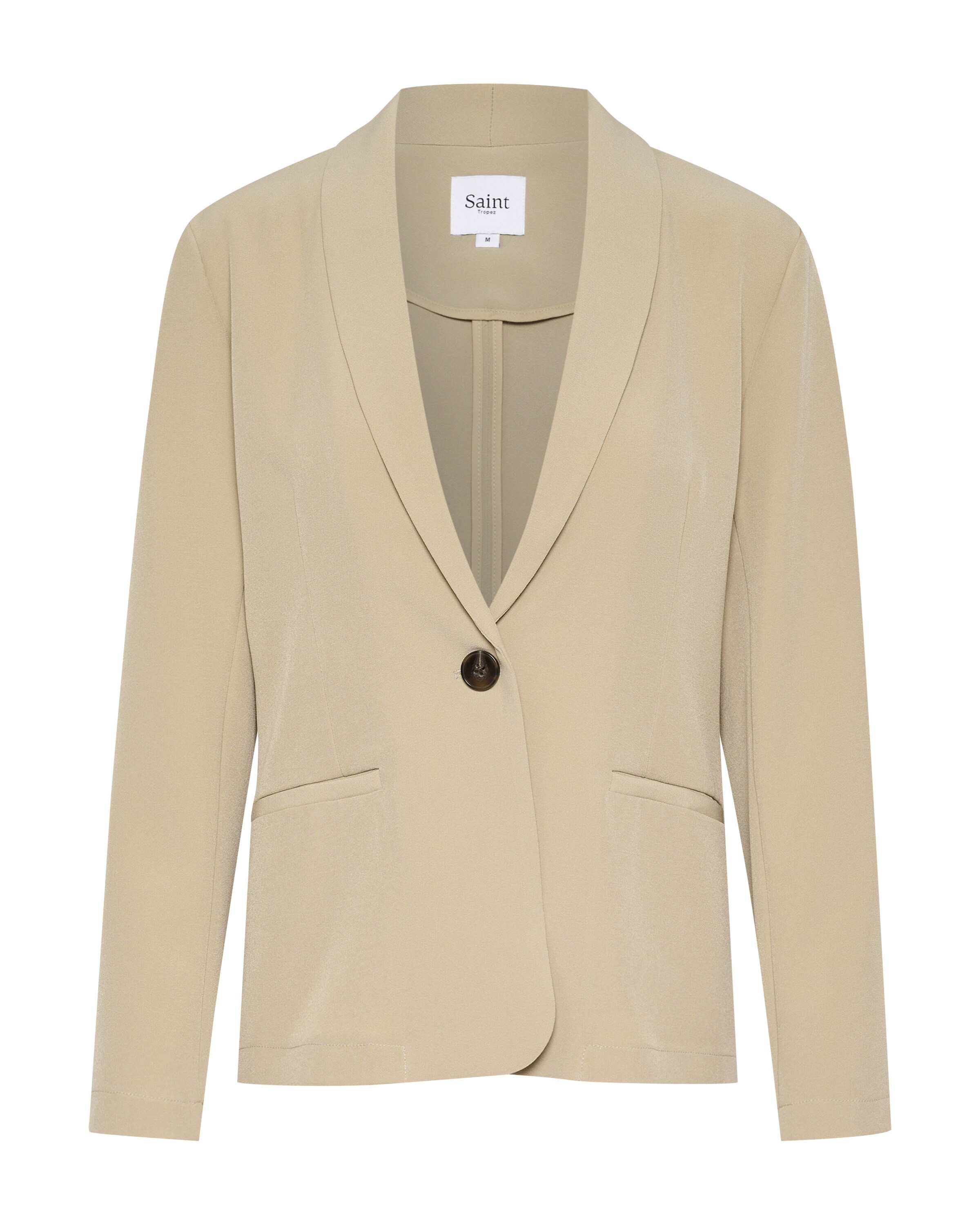 SAINT TROPEZ Blazer 'SZCelest' i beige: forside