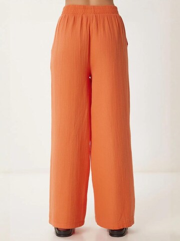 Wide Leg Pantalon 'Hose' Happiness İstanbul en orange