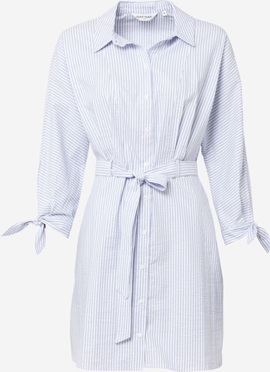 NAF NAF Košeľové šaty 'Karly' - svetlomodrá / biela, Produkt
