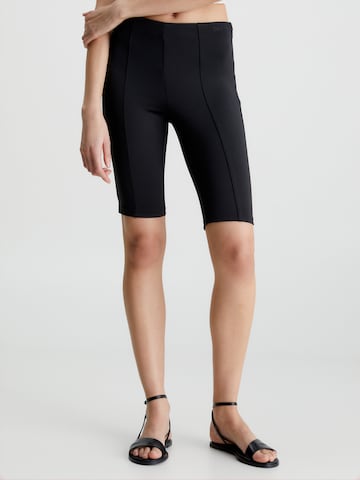 Skinny Pantaloni di Calvin Klein in nero: frontale