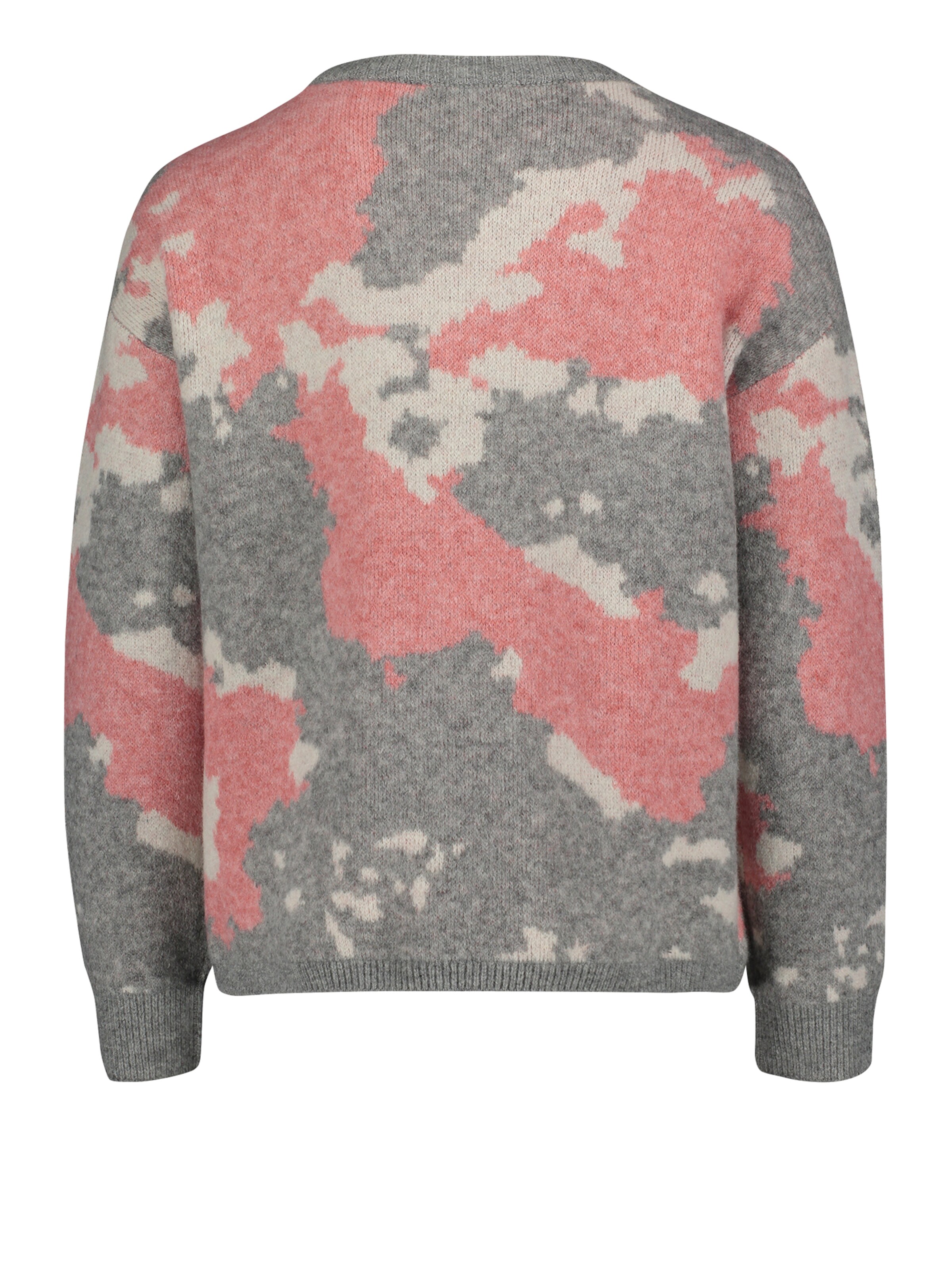 Grandes tailles Pull-over Betty & Co en Gris 