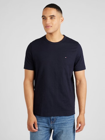 T-Shirt 'SLUB' TOMMY HILFIGER en bleu : devant